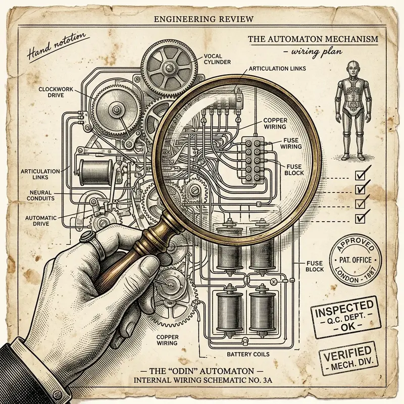 Grid illustration representing: Building a Production-Grade AI Agent: The Auditing & Governance Checklist