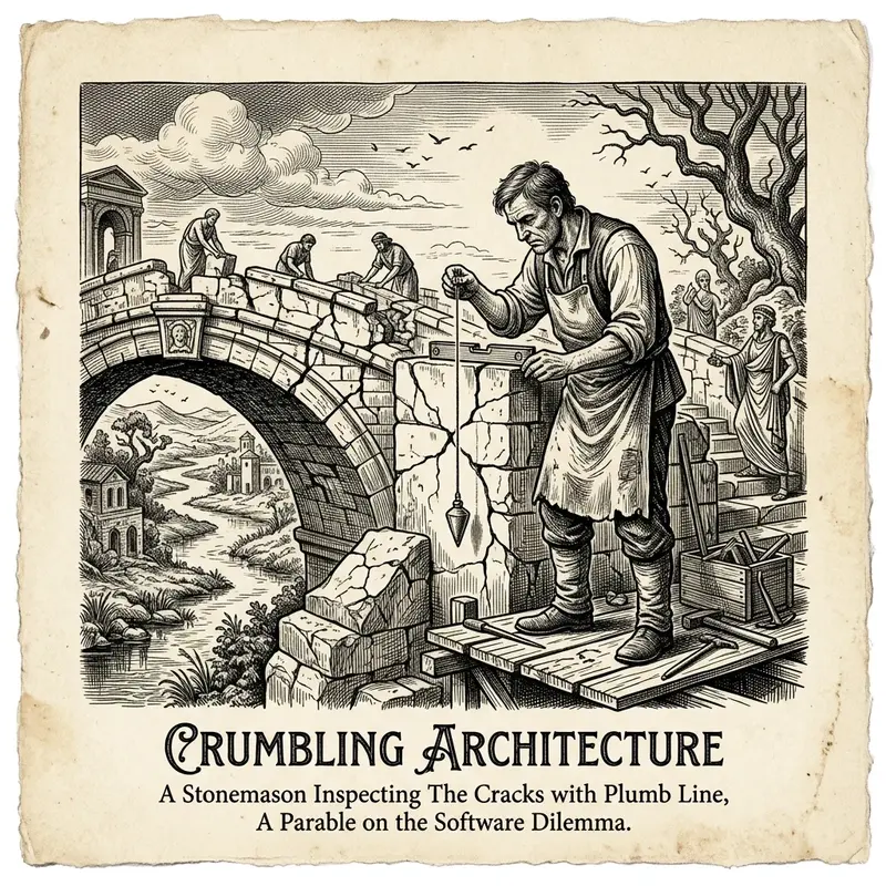 Teaser illustration for: Managing Technical Debt in the Era of AI-Generated Code