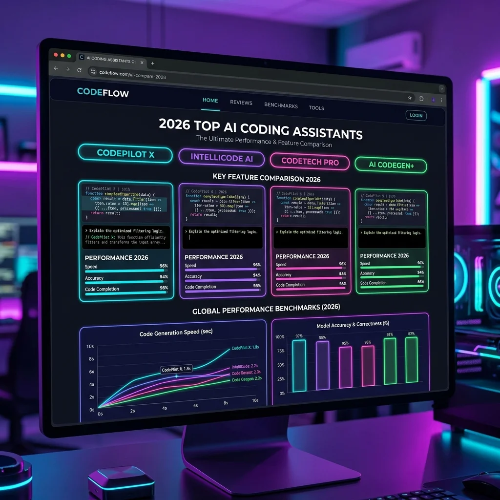 Detailed editorial graphic for: AI Coding Agents Compared 2026