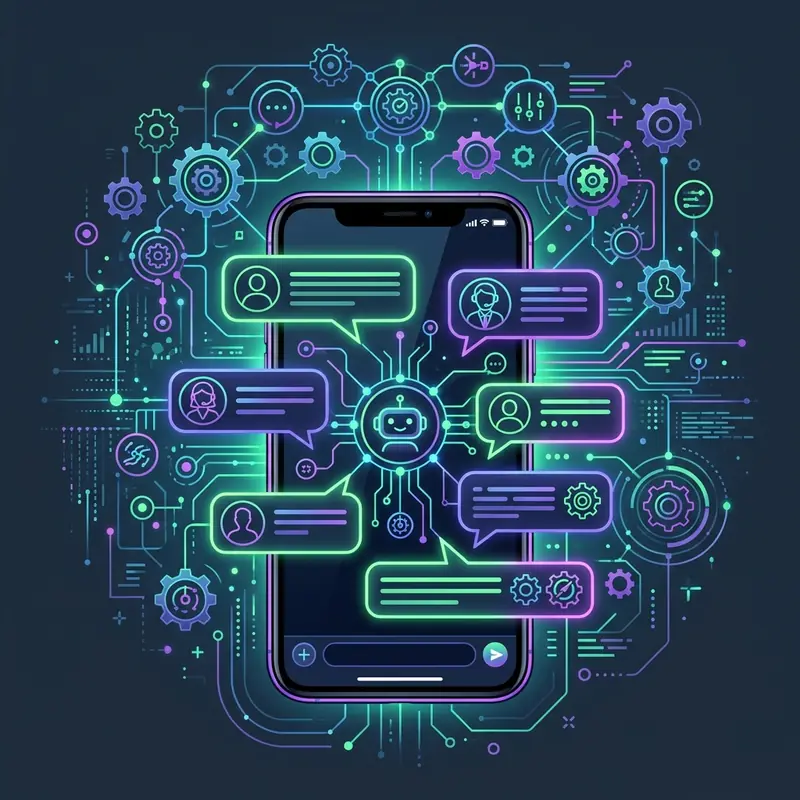 WhatsApp AI bot architecture diagram showcasing webhook connections and local LLM