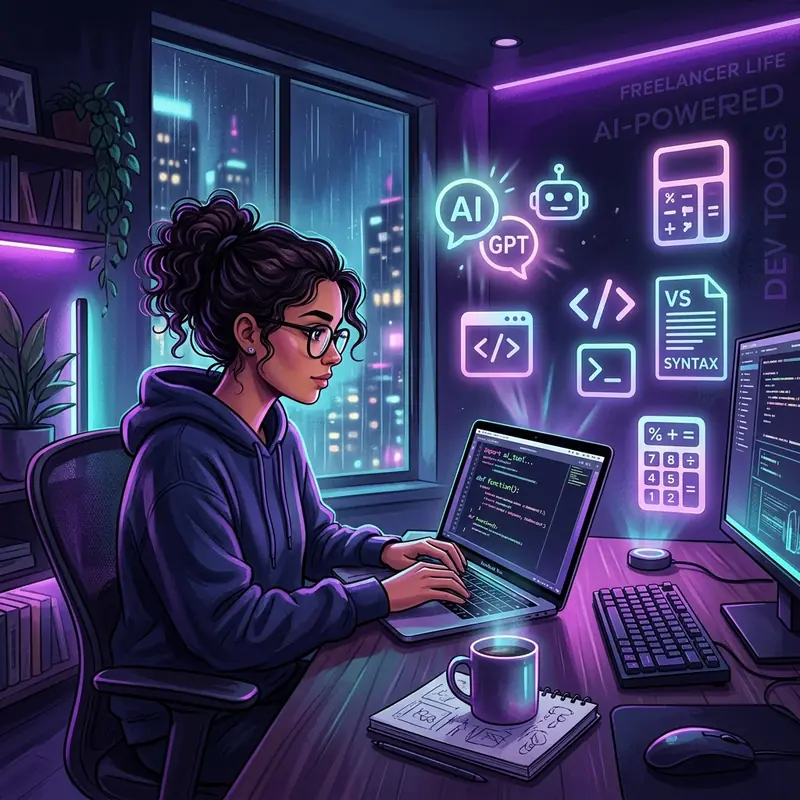 Teaser illustration for: Top Free AI Tools for Students and Freelancers 2026